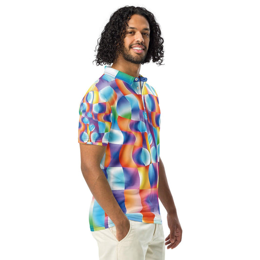 Abstract Polo - Vibrant Style